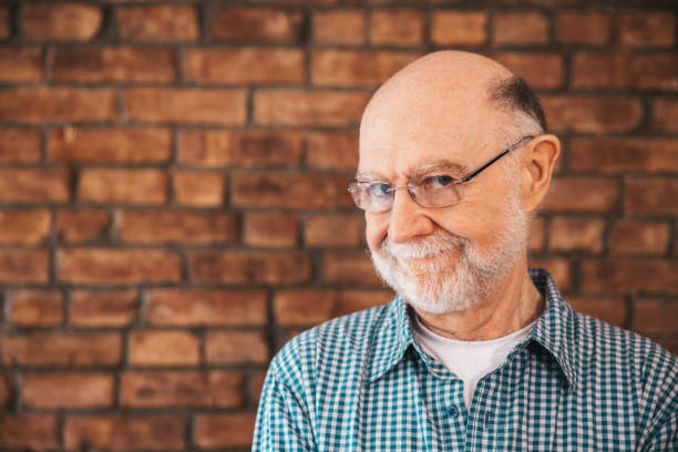 istock Portrait of a senior man making a funny face 1491279707