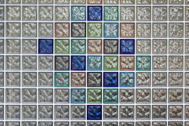 istock A wall of colorful glass blocks. 1491281408