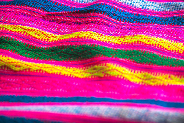 istock colorful thai handcraft peruvian style rug surface old vintage torn conservation Made from natural materials 1491286369