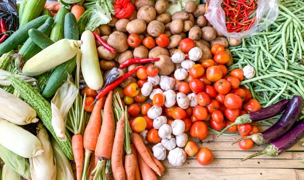 istock Heap of various vegetable, just harvested. 1491291908