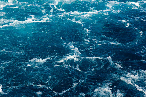 istock Stormy blue Aare river in Switzerland, close-up. 1491295229