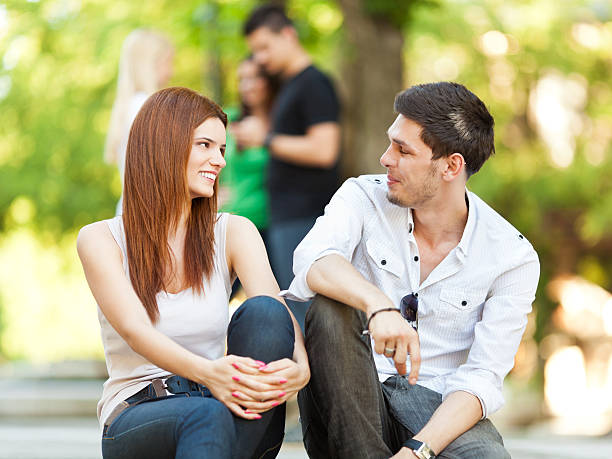 istock Young couple outdoors 149130008