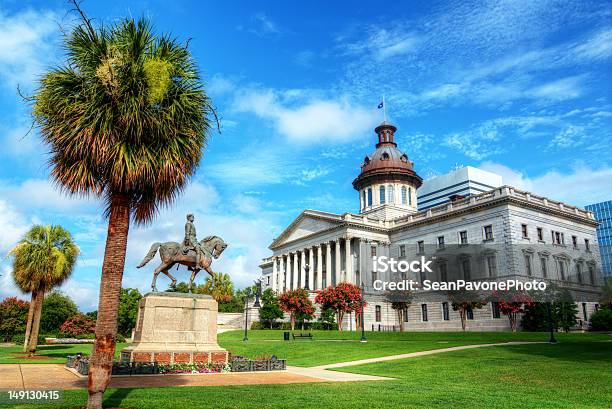 Residencia Estatal De Carolina Del Sur Foto de stock y más banco de imágenes de Carolina del Sur - Carolina del Sur, Capitolio estatal, Columbia - Carolina del Sur