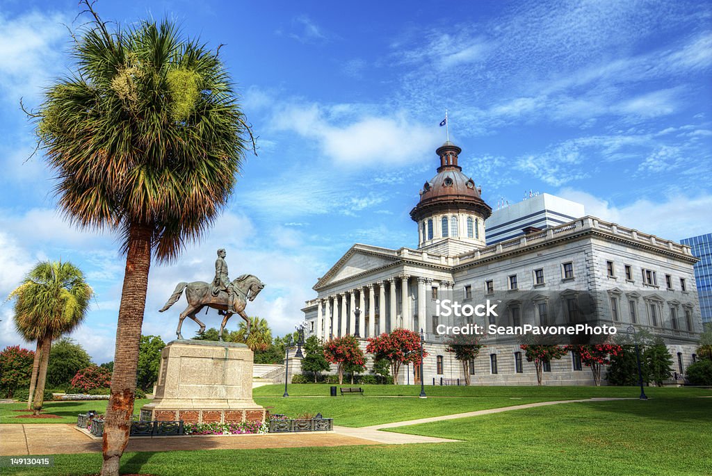 South Carolina State House - Zbiór zdjęć royalty-free (Stan Karolina Południowa)