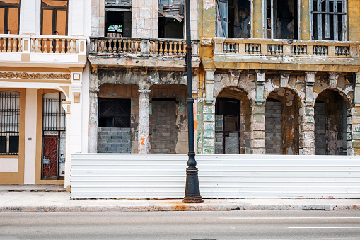 Old colonial style buildings in Havana