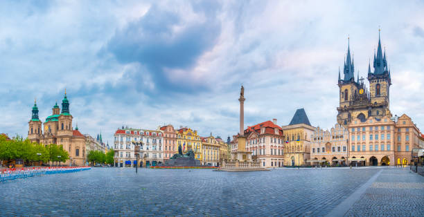istock Panoramic View of Old Town Square of Prague 1491315451