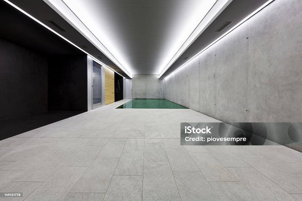 indoor pool - Royalty-free Arquitetura Foto de stock