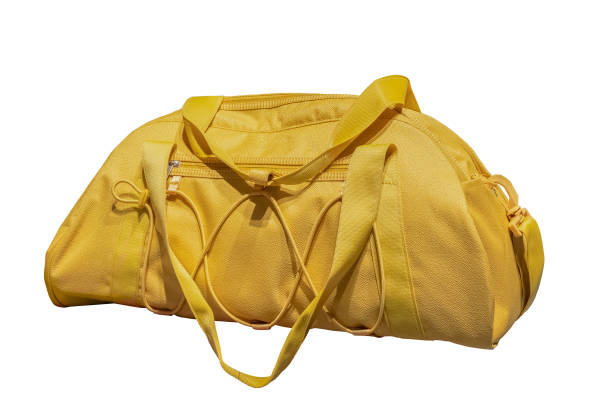 istock Yellow sports bag 1491318409