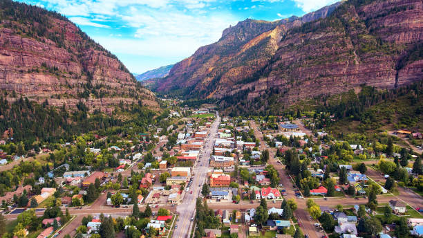 istock Small town in mountains of Colorado 1491320571
