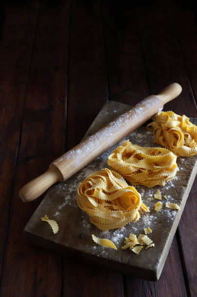 istock Italian cuisine. Pasta pappardelle 1491322065