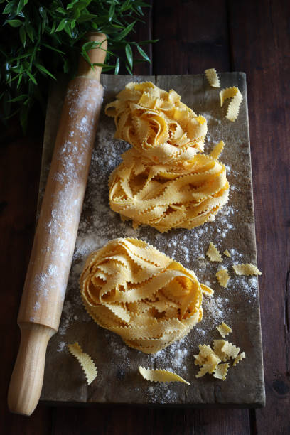 istock Italian cuisine. Pasta pappardelle 1491322123