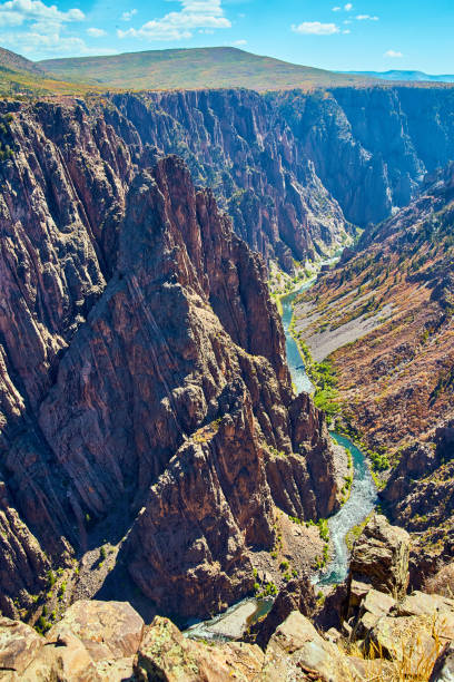 istock View of gorge with river and rocky cliffs 1491324124