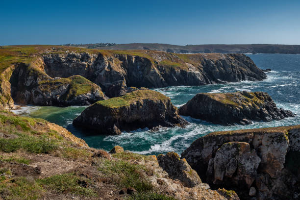 istock Spectacular Cliffs At Peninsula Pointe Du Van On Cap Sizun At The Finistere Atlantic Coast In Brittany, France 1491327895