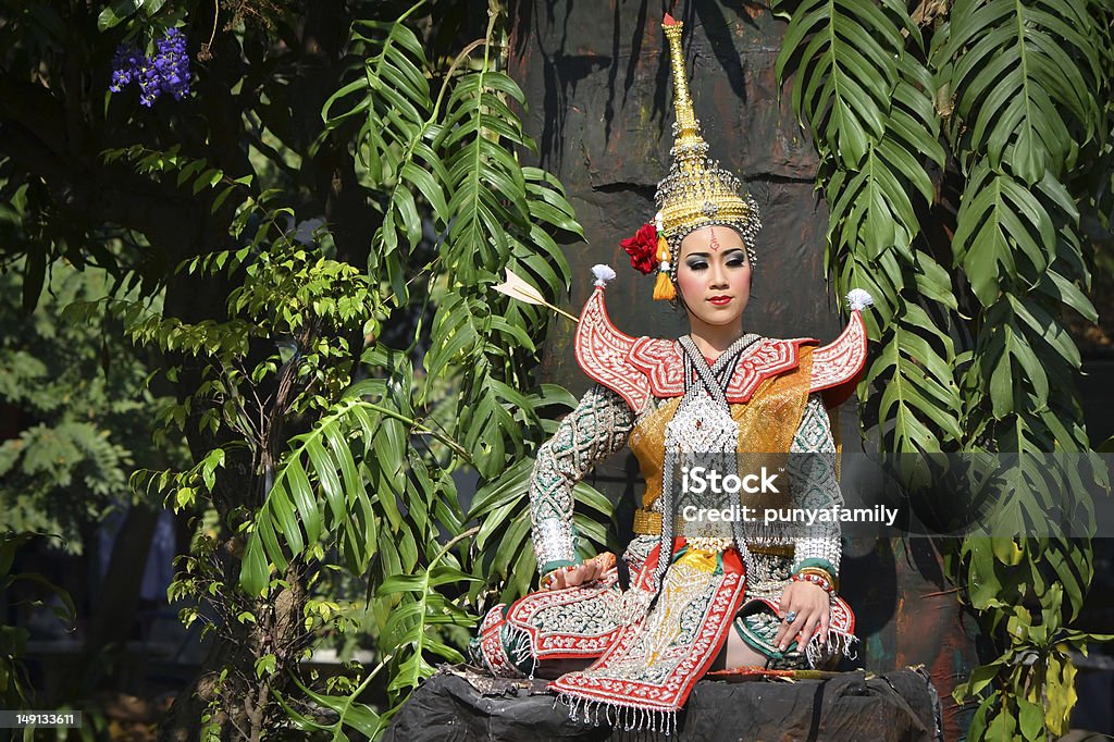 khon spectacle dans un drame ramayana - Photo de Culture thaïlandaise libre de droits