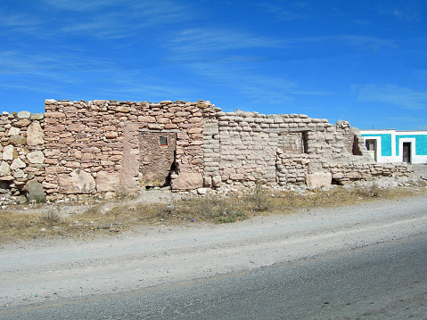 Old and New- Abandoned house near Saltillo, Mexico