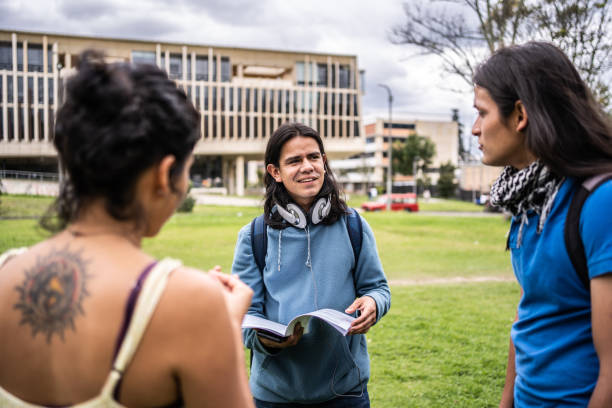istock Student friends talking on the university campus 1491341312