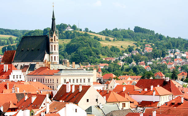 istock Summer view of Cesky Krumlov Czech Republic 149134443