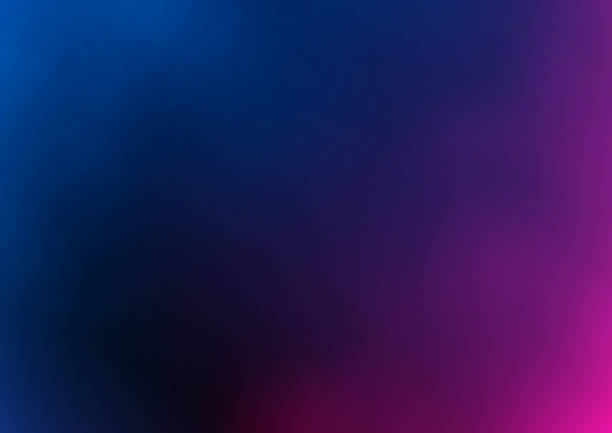 Blue and pink abstract blurred cloudy background vector art illustration