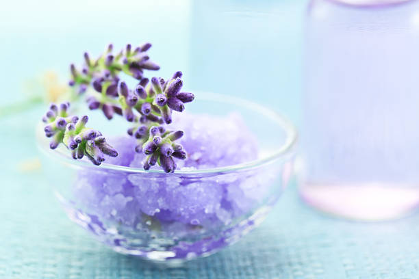 istock Lavender salt with aromatherapy oil 149135012