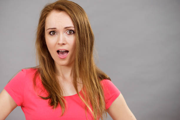 istock Shocked and surprised woman 1491350520