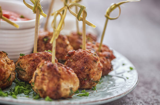 istock Meatballs with tomato sauce 1491362624