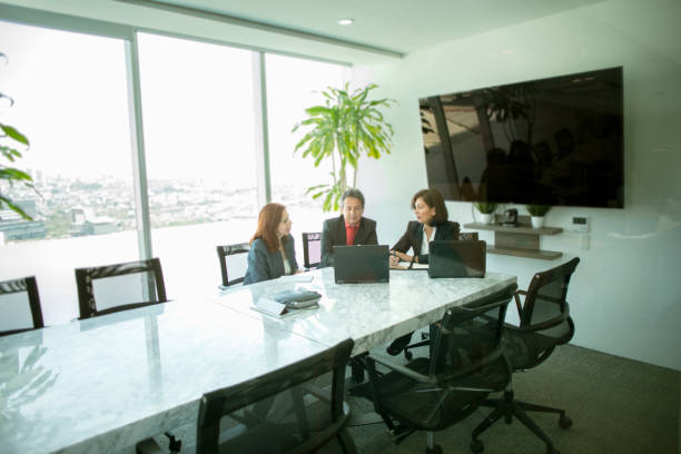 istock People at a work meeting in an office 1491366215