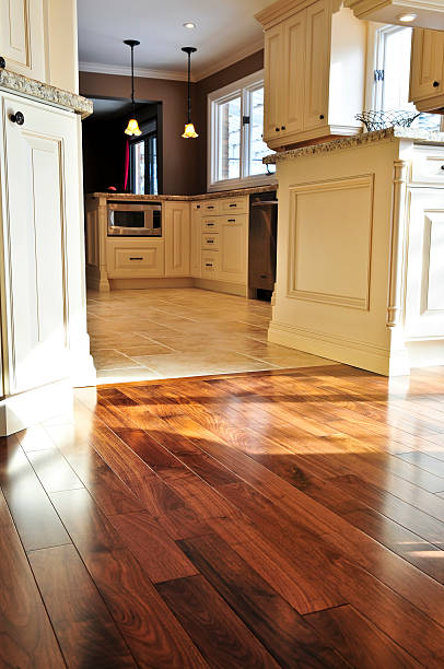 istock Hardwood  and tile floor 149136753