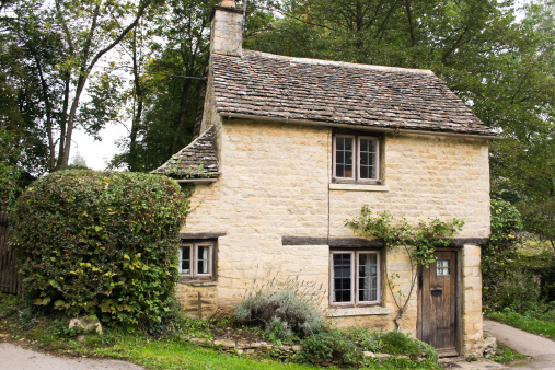 16th century stone terrace or townhouses