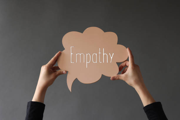 The word of empathy - fotografia de stock