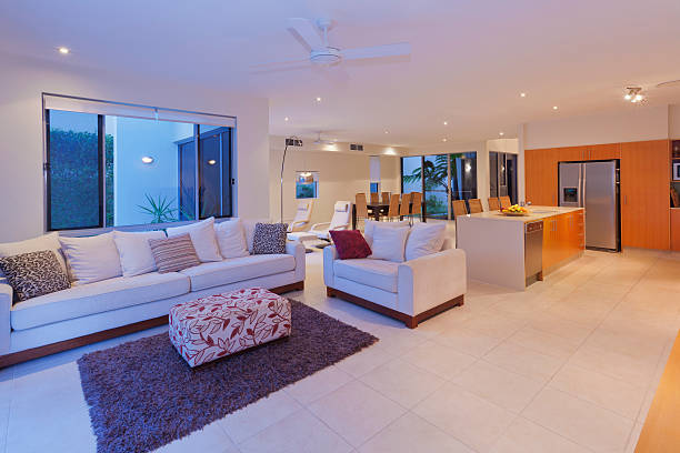 istock Stylish living room 149137092