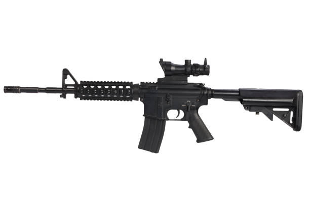 istock US Army carbine isolated on a white 1491377908
