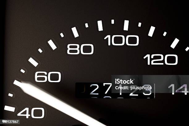 Indicador De Velocidad Foto de stock y más banco de imágenes de Cuenta kilómetros - Cuenta kilómetros, Coche, Conducir