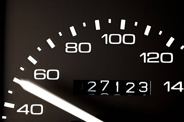 Speed gauge Car and Drive. car odometer stock pictures, royalty-free photos & images