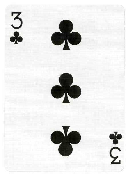 Three sevens. Playing cards, on a black background. Copy space. Reflection Poker Gambling Background