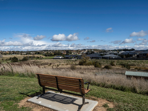 Community neighbourhood and bike trails in rural New South Wales