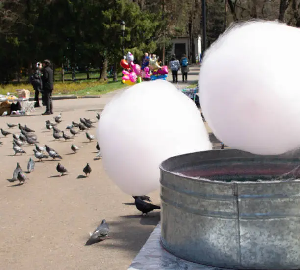 cottoncandy round shape in the psrk