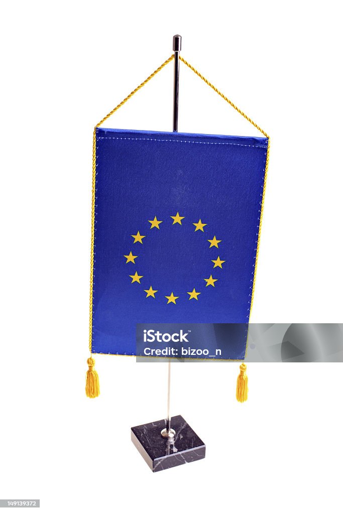 E.U. Flagge - Lizenzfrei Abmachung Stock-Foto