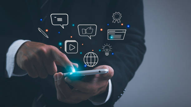 istock business people use internet technology to study digital marketing concepts telephony create content on social media use internet to connect media video chat doing business 1491399790