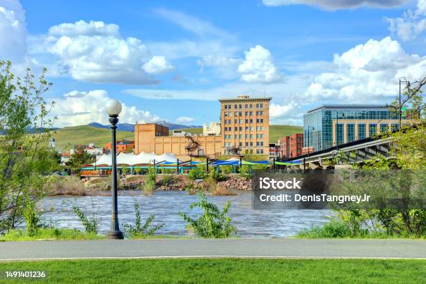 Missoula Montana Stock Photo - Download Image Now - Missoula, Montana - Western USA, River