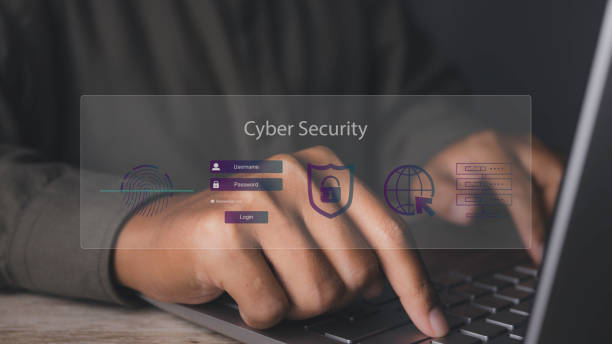 istock Cyber security scanner futuristic digital processing of biometric identification 1491402544