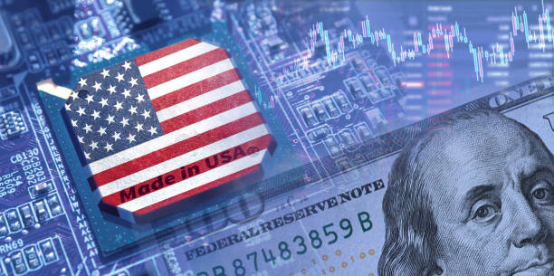 istock High tech. Made in USA. 3d illustration 1491413628