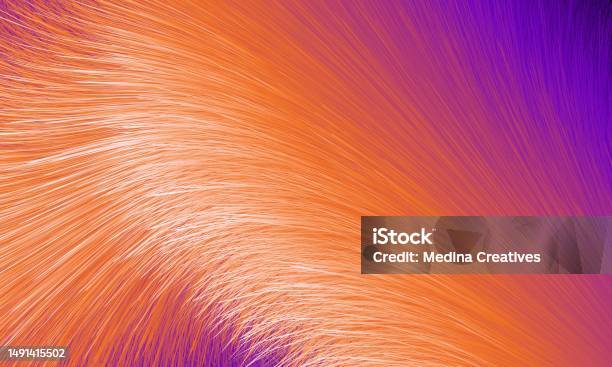 Gradient Pattern Fur Abstract Colorful Gradient Fluffy Fur Texture Background Stock ...