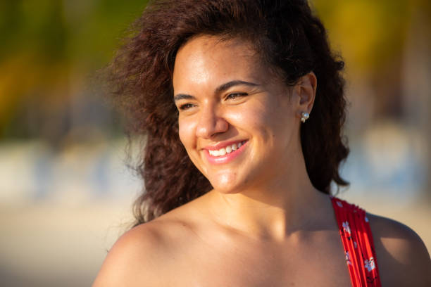 istock Woman in vacation at the beach 1491419143