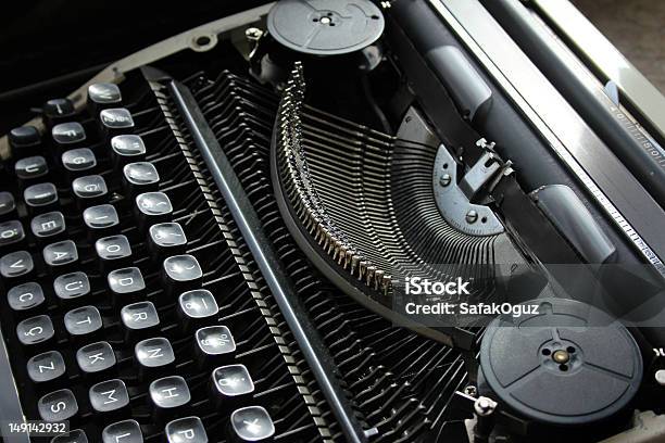 Máquina De Escrever - Fotografias de stock e mais imagens de Alfabeto - Alfabeto, Antigo, Antiguidade