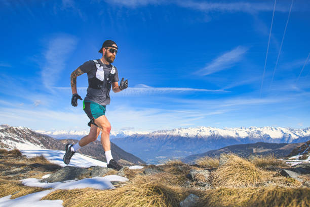 istock Sports preparation of a mountain runner 1491430284