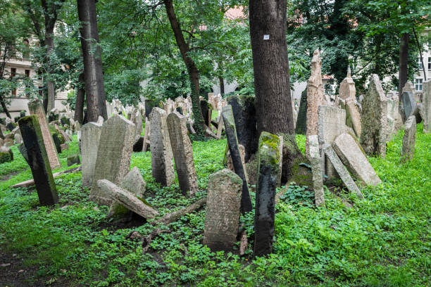 istock Old Jewish Cemetery in Prague 1491437199