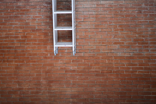 stairs on the wall