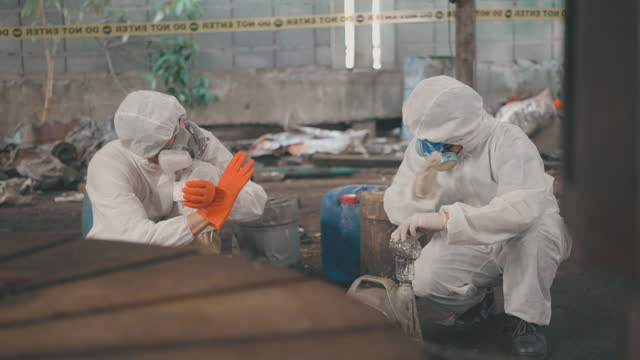 Working safety, Toxic gas.