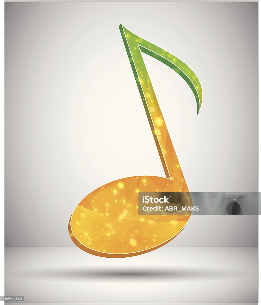 Abstract Note Symbol Design Colorful Abstract Note Stock Illustration - Download Image Now ...