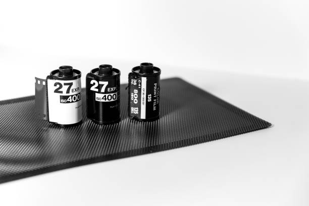 istock Black and white films for photography 1491451861
